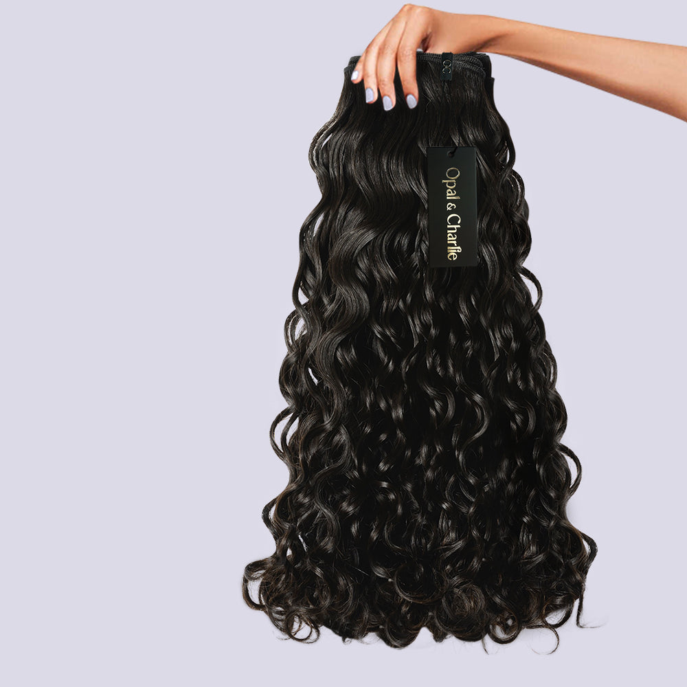 2A-2B Wavy Hair Weft Sew-In Extensions