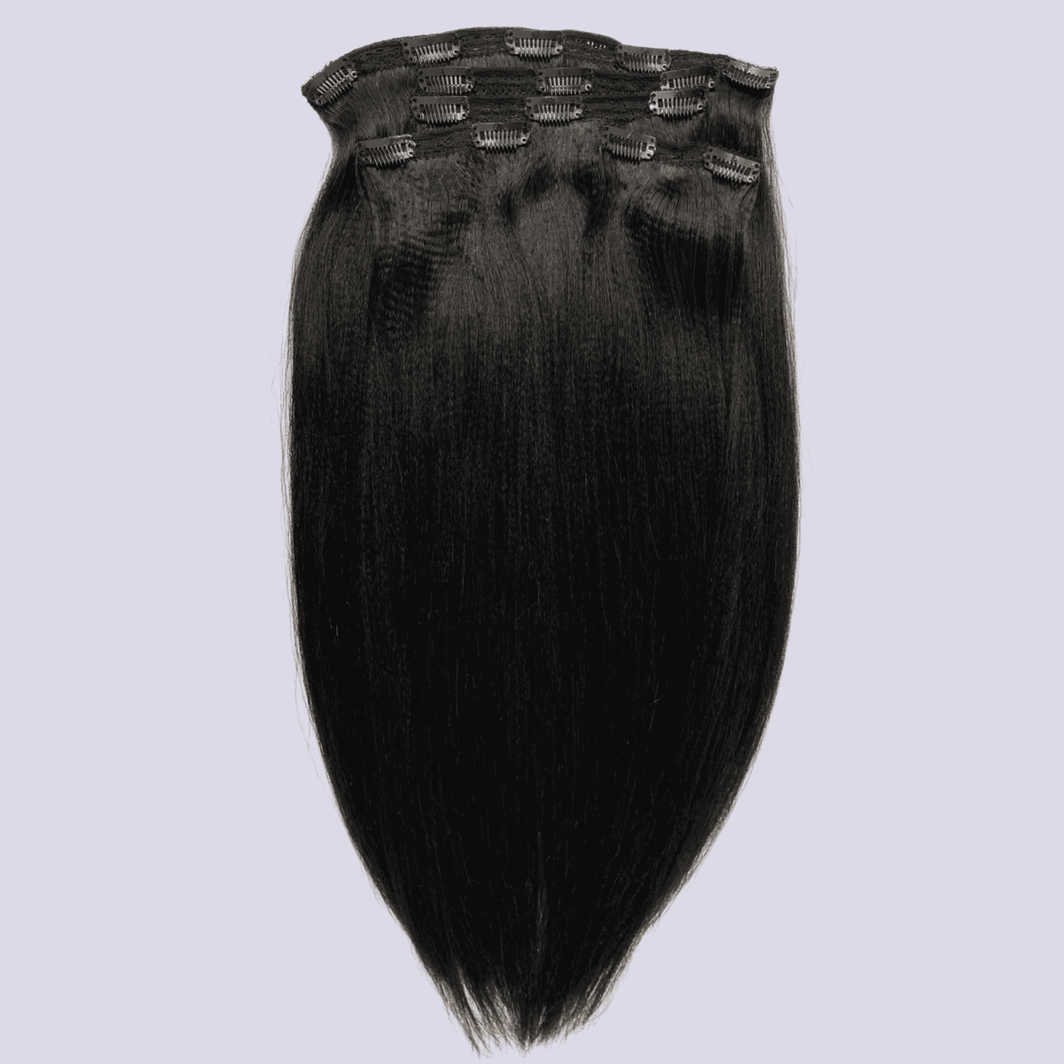 Light Yaki Silk Press Clip-Ins