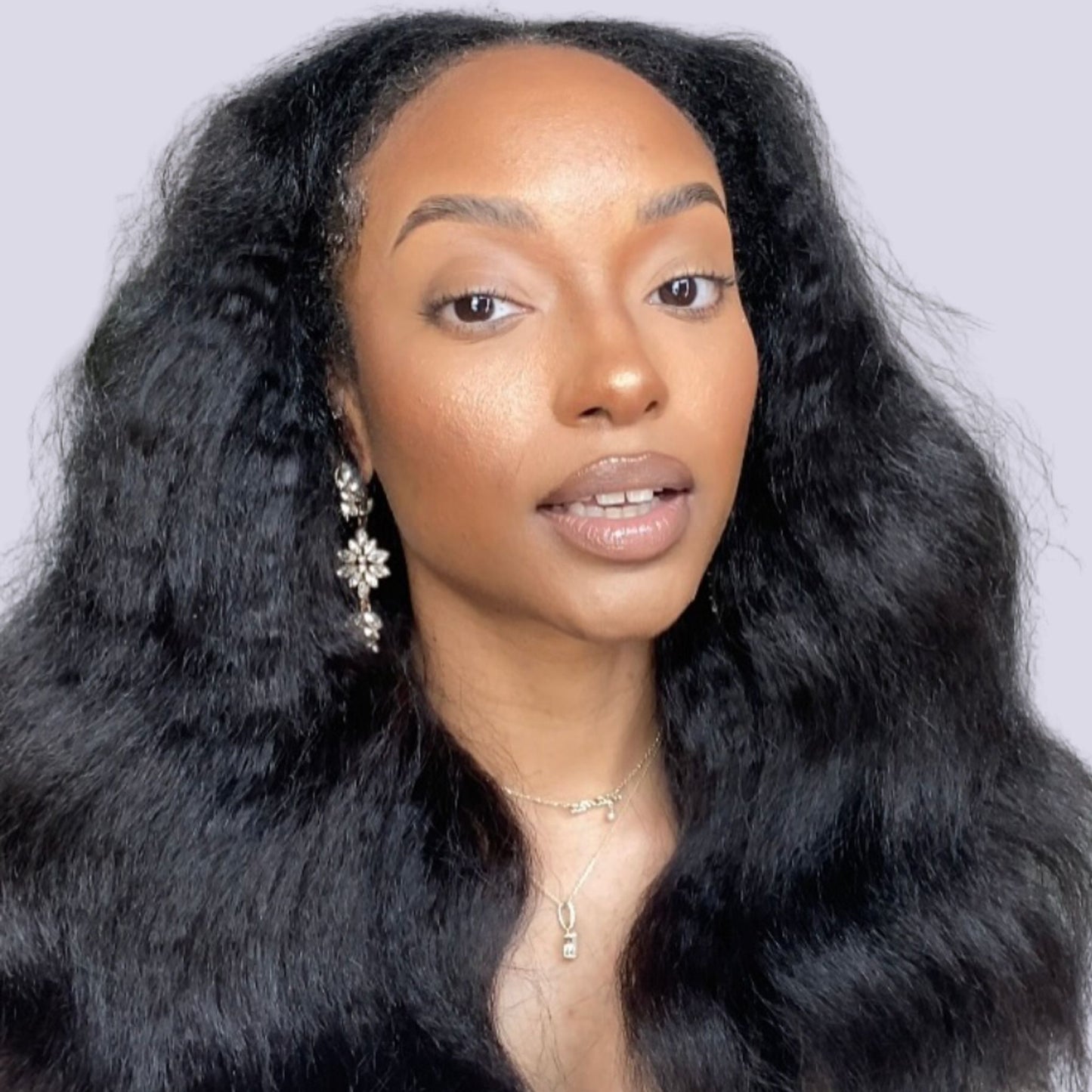 Kinky Straight Blowout Weft Extensions