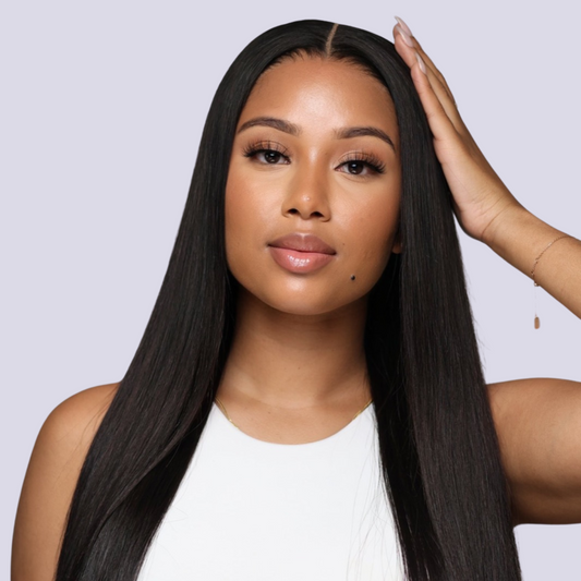 Silk Press Straight Hair Tape-In Extensions