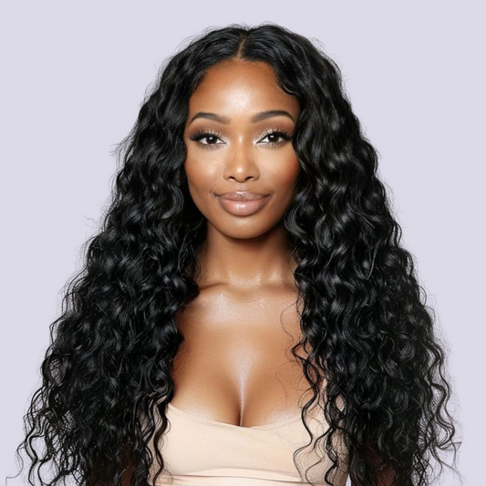 2A-2B Wavy Hair Weft Sew-In Extensions
